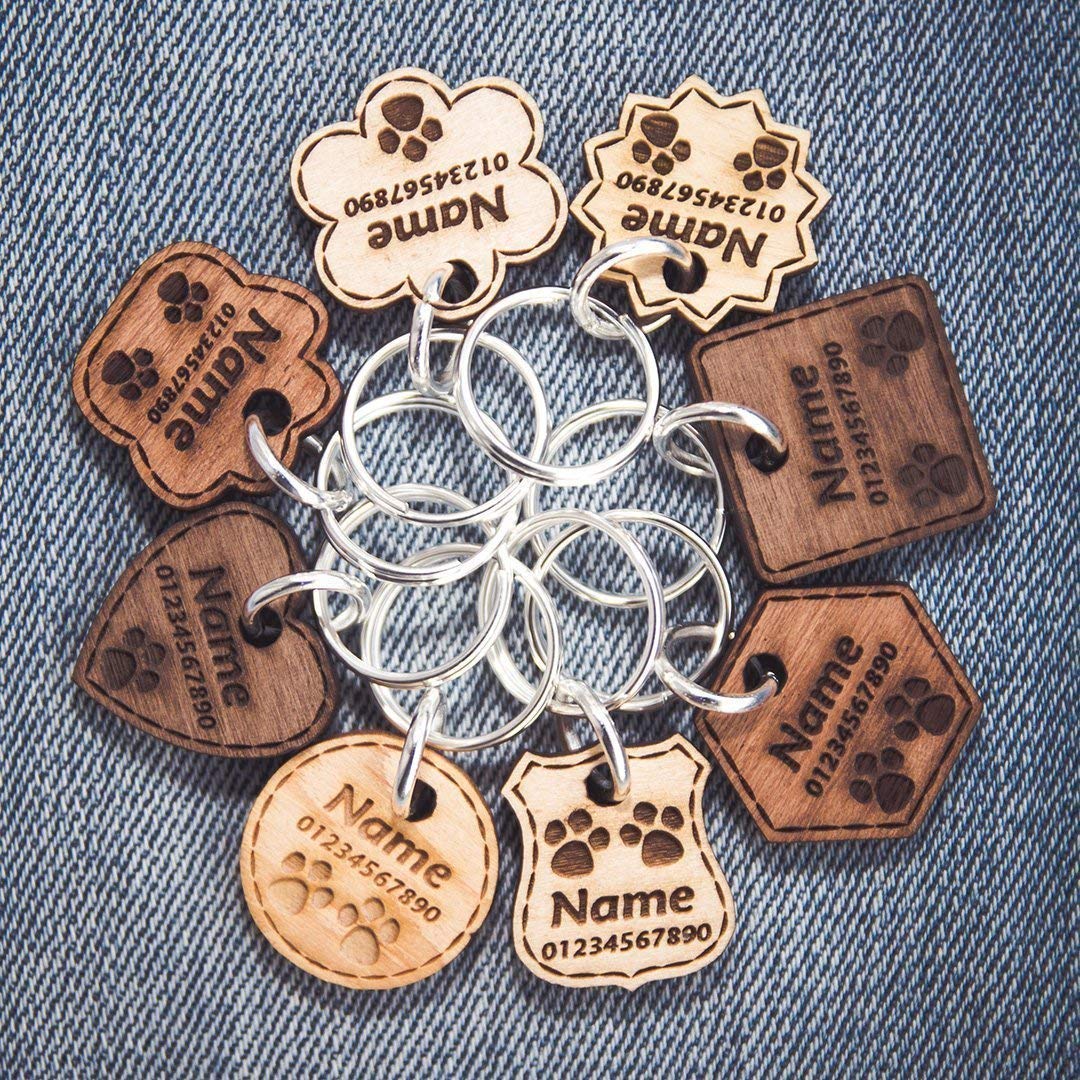 Wooden Keychains